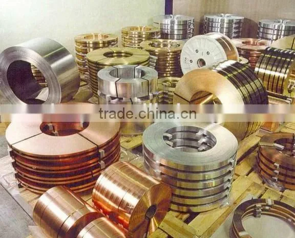 Electrical material beryllium copper strips