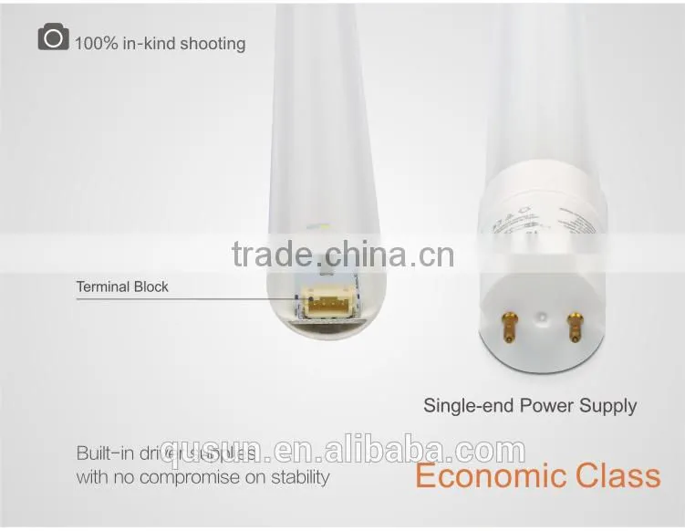 Easy replacement for fluorescent tube 9W/14W/18W Competitive Price LED Tube Light T8