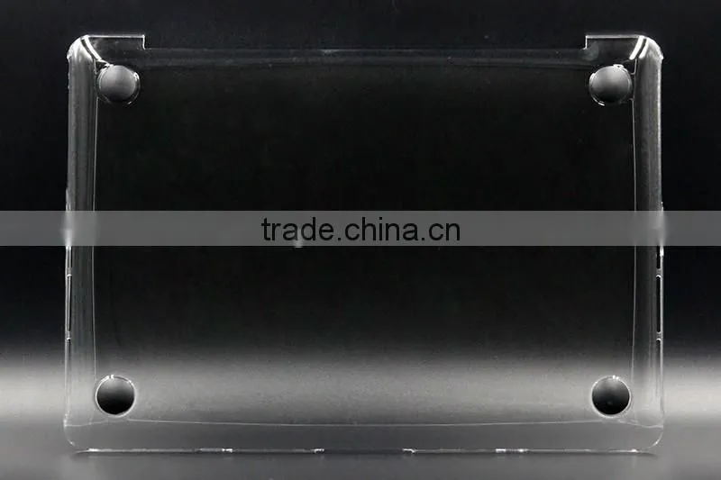 New Fashion Rubber Coating Plastic Smart Cover Case for Macbook air 13 Inch