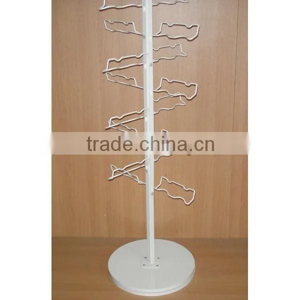 metal rotating mugs display fixture from china supplier
