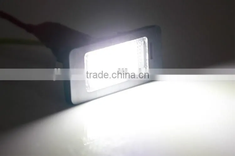 Best price guaranteed light up license plate DC12V-30V led license light for B mw 1,3,5 ,X series