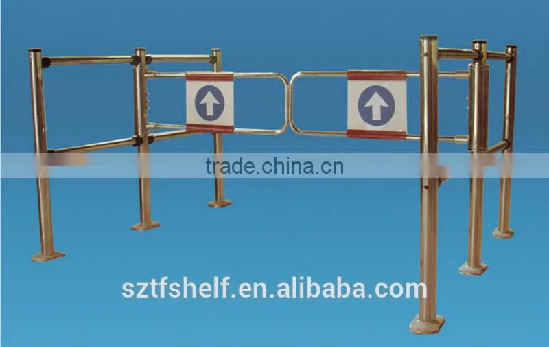 In and out supermarket rack stainless steel rack