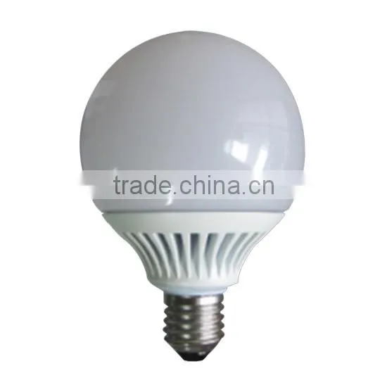 Aluminum body high power e27 led g95 bulb 15W