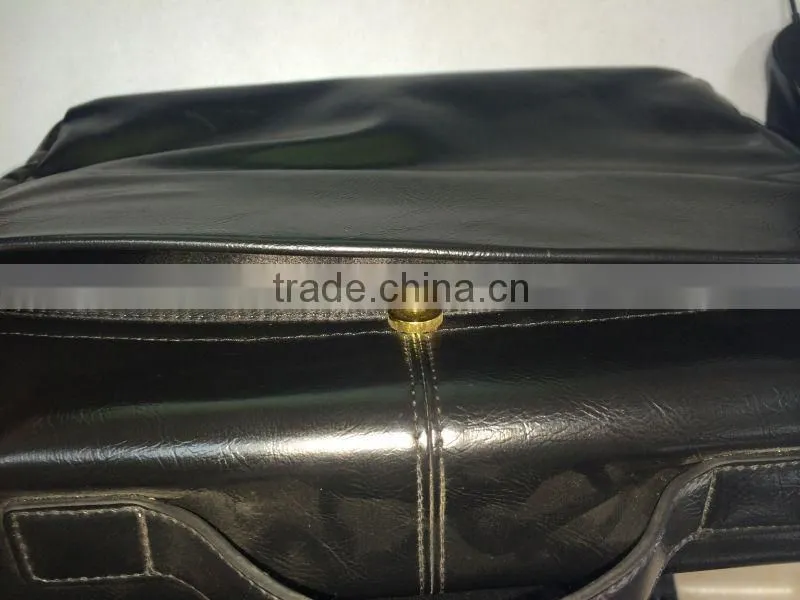 fashion custom leather briefcase,real leather bag for business man,men's genuine leather briefcase