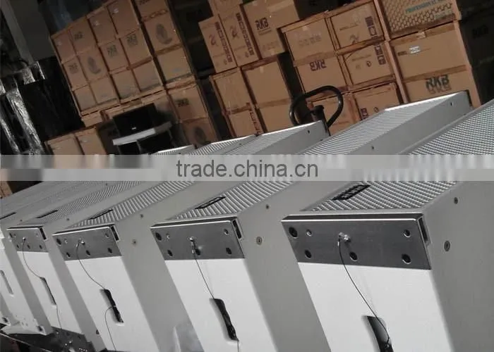 LA-210 double 10" line array speakers