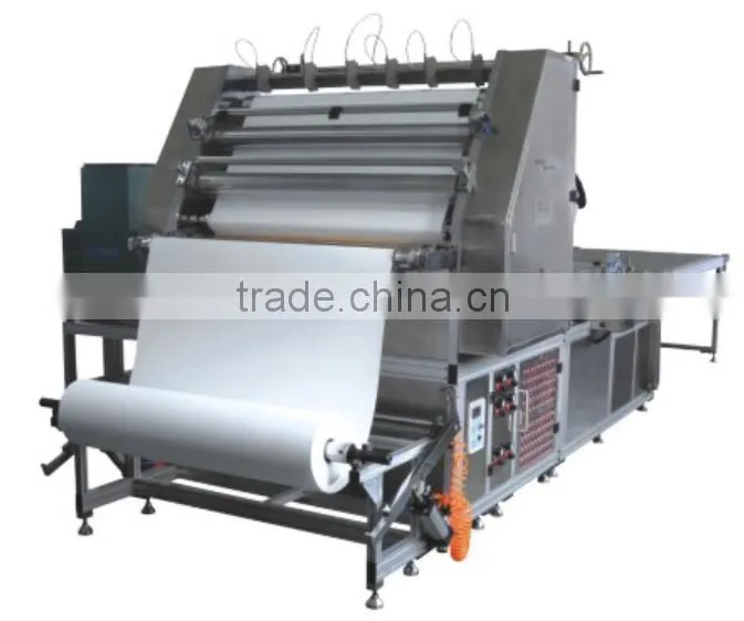 1300mm Servo Motor Controlled Filter Machines with Two Korea Hot Melt Applicators