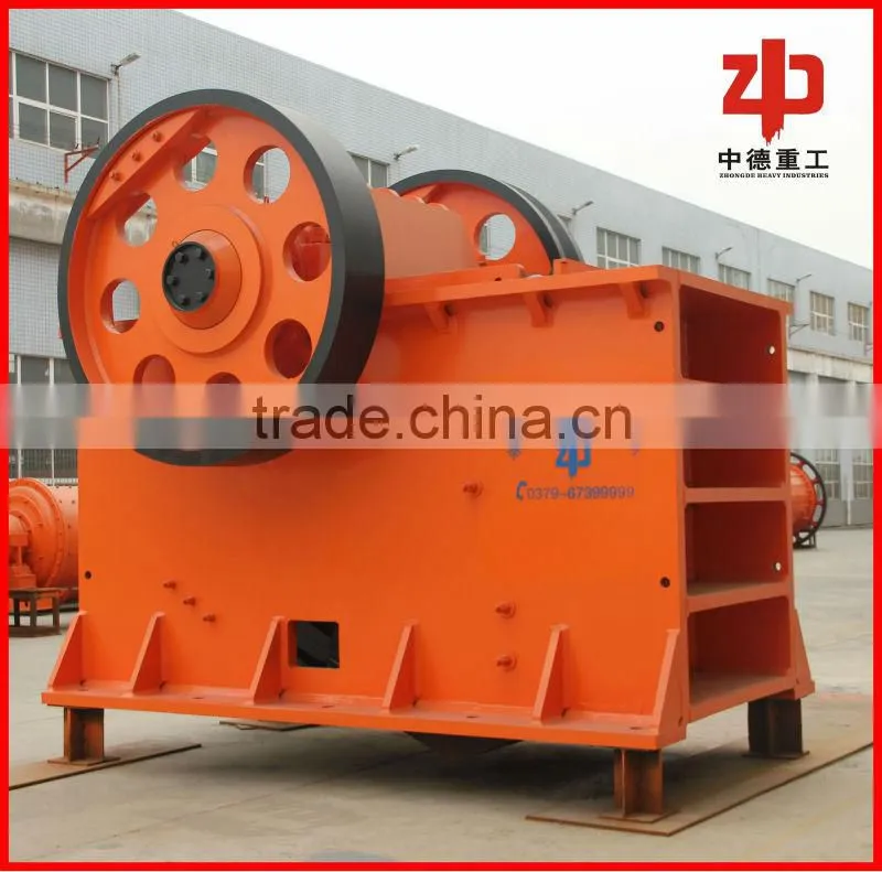 Zhongde low price high capacity rock crusher production line/Complete silica sand crushing production line
