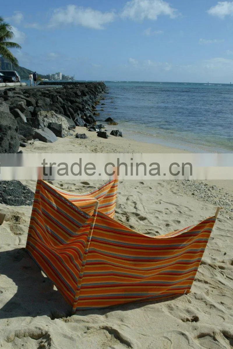 Oxford 7 wooden & steel pole high quality windbreak