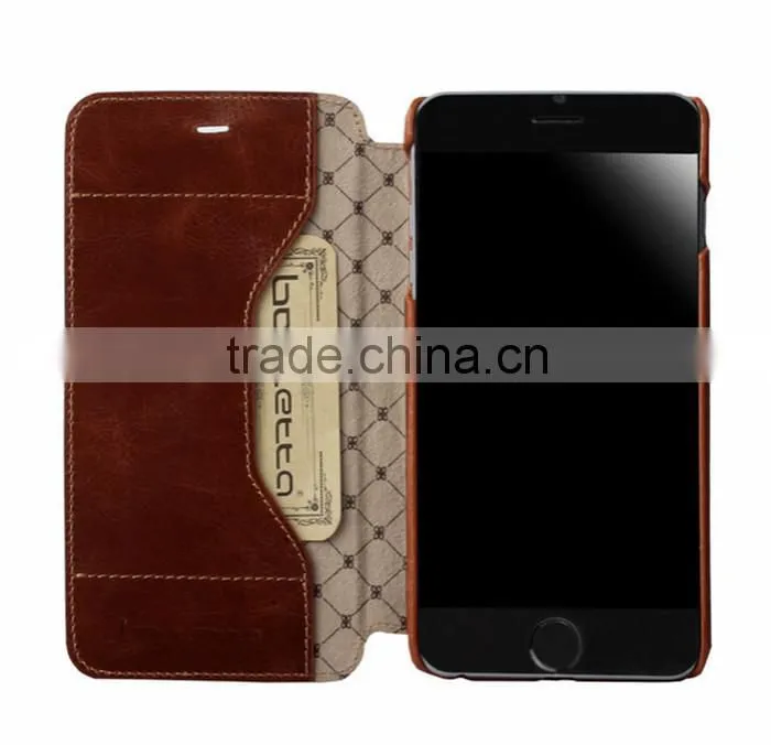Hot selling Universal luxury leather mobile phone case in Dongguan