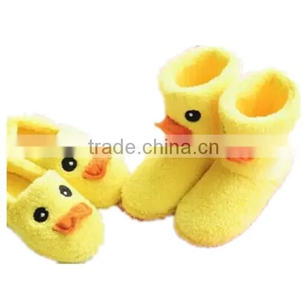 Girls warm shoes indoor boot slipper