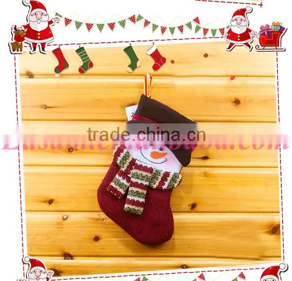 Christmas decoration supplies felt christmas stocking for gift