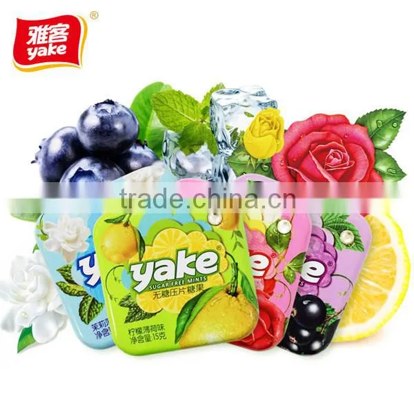 Yake best selling 15g mint in tin box
