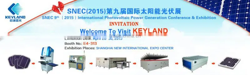 Keyland Full Automatic Solar cell tabber/stringer