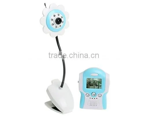 1.5" LCD Wireless CMOS Camera 1.5 inch Baby Monitor with NTSC TV System (Blue + White)
