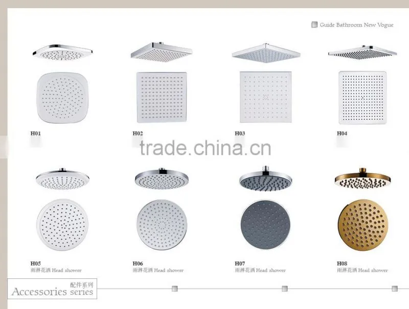 Elegent design bathroom skin care shower head