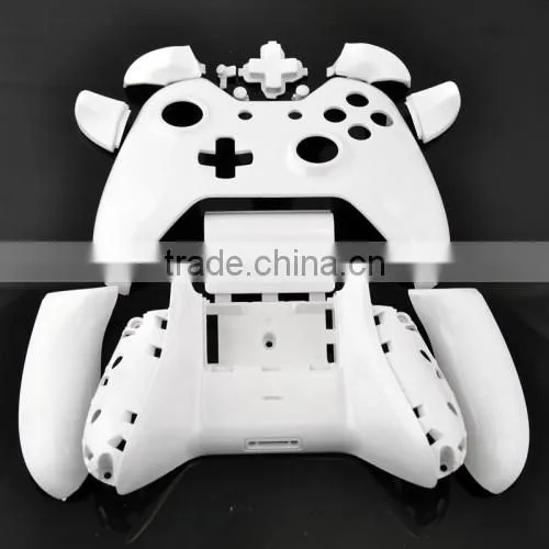 Polished Housing Case For Xbox One Controller White Shell Case