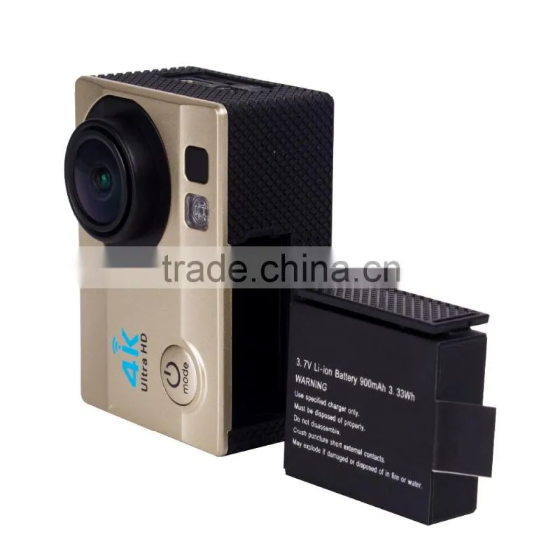4X ZOOM 4K Ultra HD 1080P 12M 2.0" WiFi Sport Action Camera 170 Degree Wide Angle Diving Waterproof Helmet Video DVR SJ9000