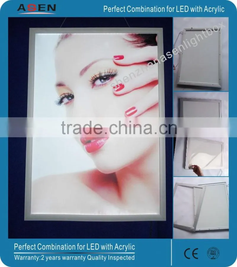 hot sales magnetic light box in advertising light boxes
