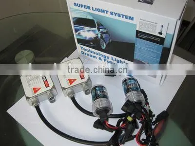 12 Month warranty HID Bi-xenon Kit 12V 55W Hi/Low bulb H4-3, 9004-3, 9007-3, H13-3 HID conversion kits