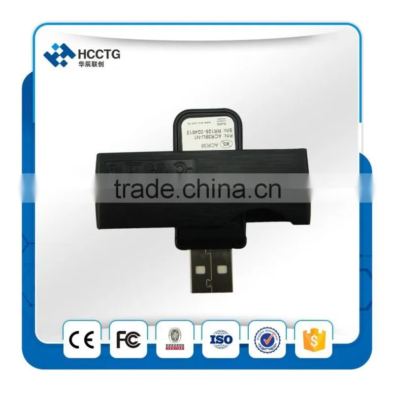 ACS Protable Android PC access Smart Card Reader Writer for Loyalty--ACR38U-N1