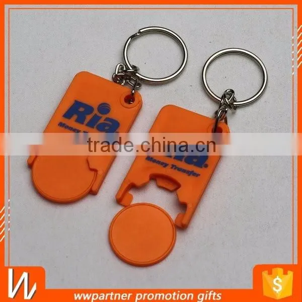 Custom Shopping Cart Token Free Plastic 2.3 cm Coin
