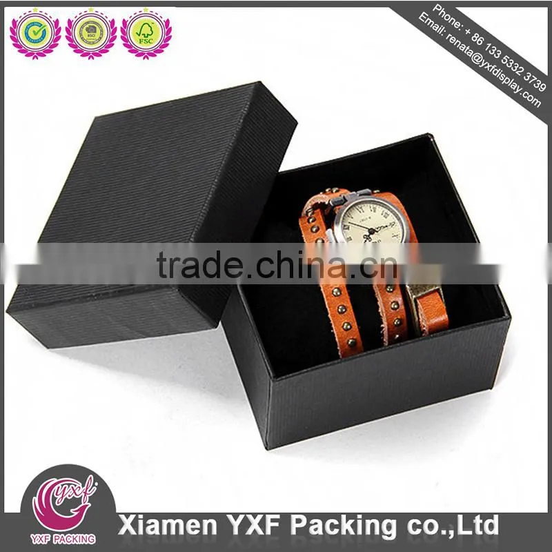Jewerly paper board paper packaging box with ribbon