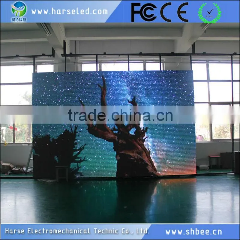 2016 Shanghai Harse www .xxx com p4 indoor led display hd video wall