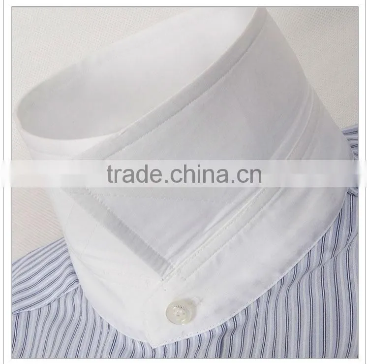 Vertical stripe fashion men dress shirt