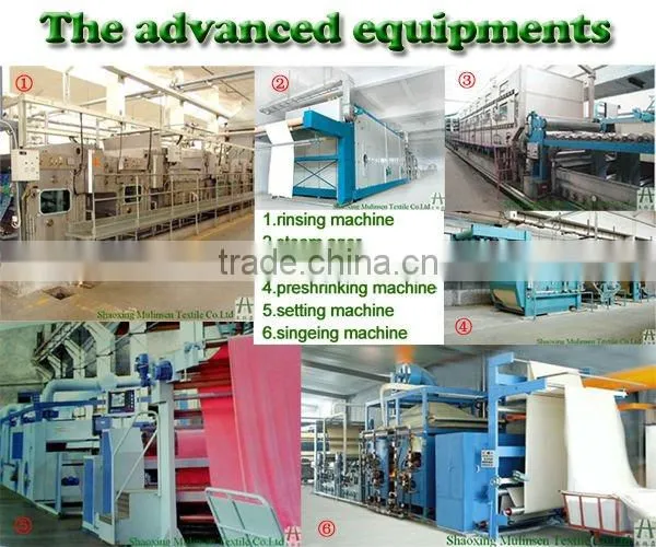 Shaoxing factory soft polyester cotton shirt fabric