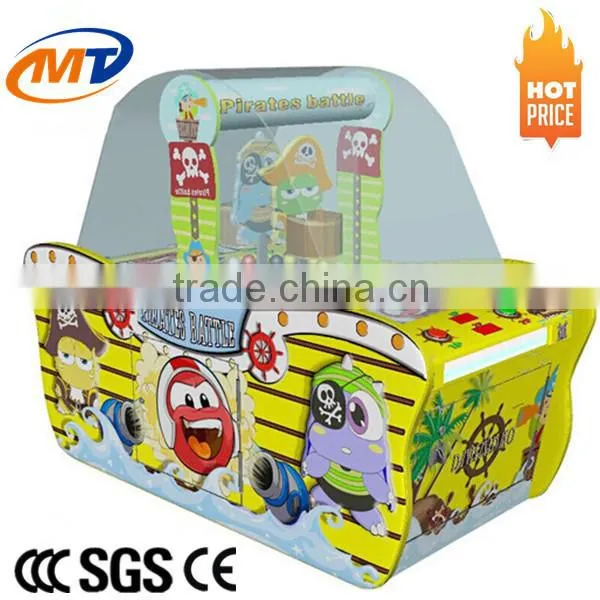 2016 Pirate battle game machine type shooting pingpong game machine/funny game machine for hot sale