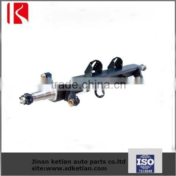 Hot selling high quality semi trailer axle with square beam