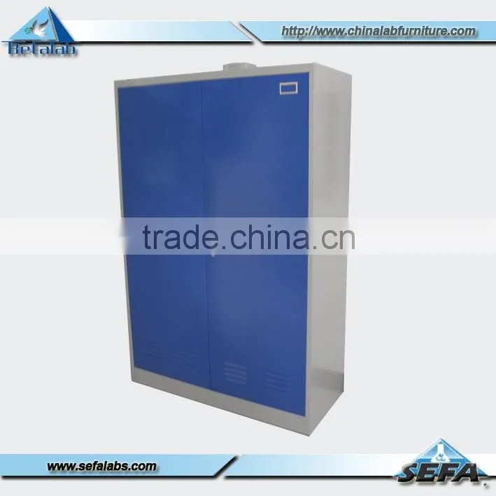 Galvanized Steel Storage Cabinets With Drawer Floor Mounted Structure Laboratory Stroage Cabinet