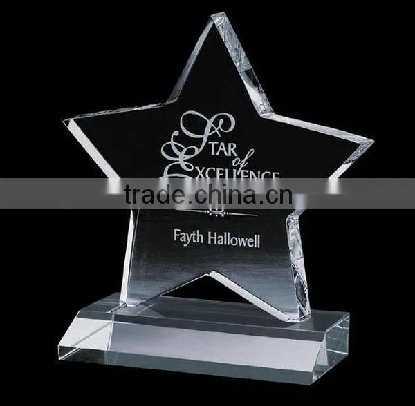 Low price new products high quality round acrylic trophy