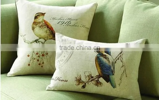 100% polyester designer sofa cushion cover replacement
