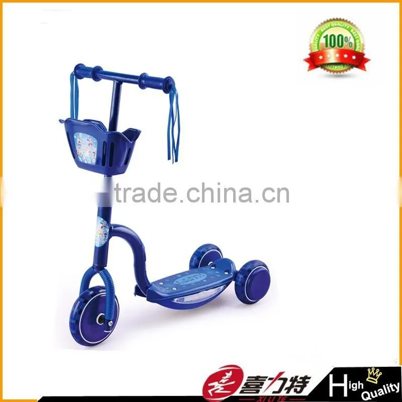 Three wheels kids scooter