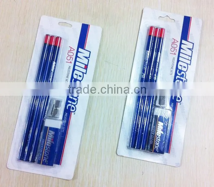 custom pencil with eraser or collectable eraser