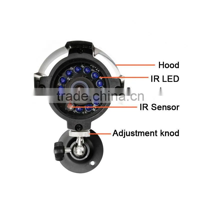 Zmodo 4CH DVR Waterproof Camera CCTV Security System