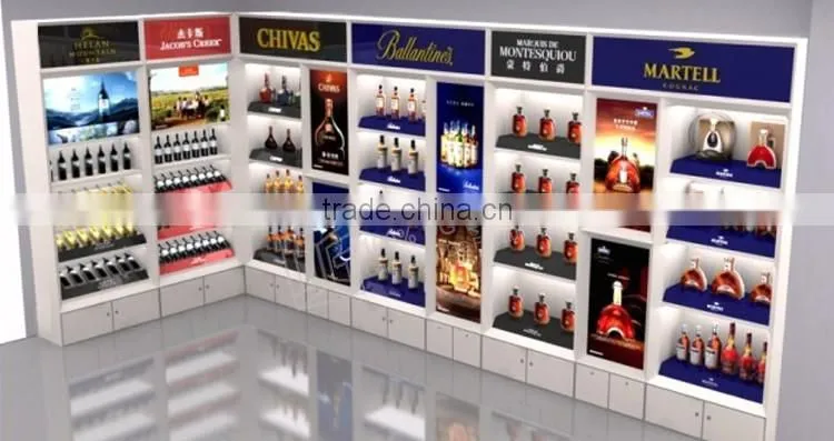 Factory wholesale ODM/OEM wine bottle display rack