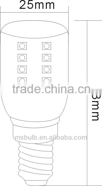 hot sale led lamp for refrigerator fridge bulb led