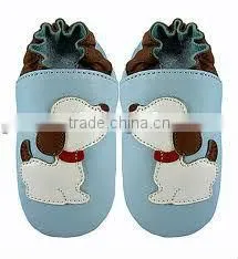 Soft leather baby shoes