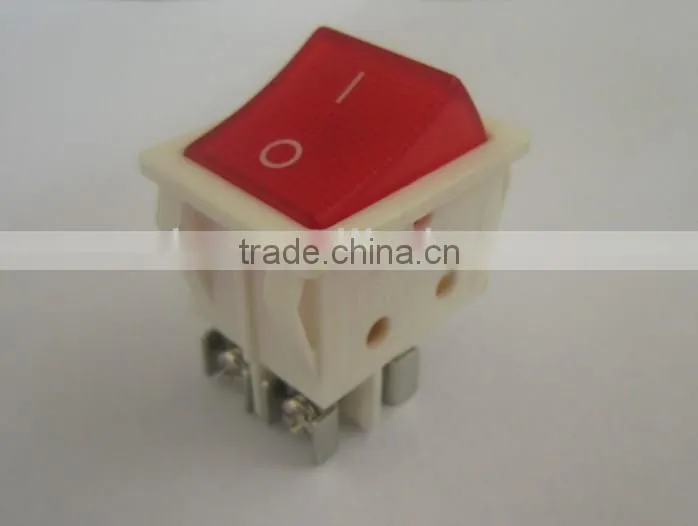 16a 30a Lighted rocker switch,rocker switch used in Desk USB Mini Fan