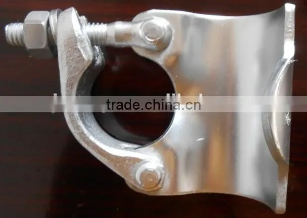 Pressed scaffolding putlog clamp