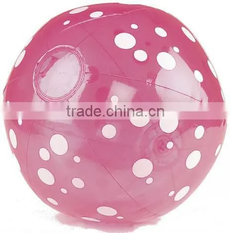 Inflatable beach ball durable colorful pvc beach ball