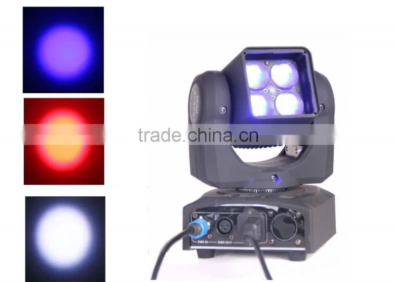 Top 1 Guangzhou 4pcs Mini LED Moving Head Light / Beam 40 Moving Head Light