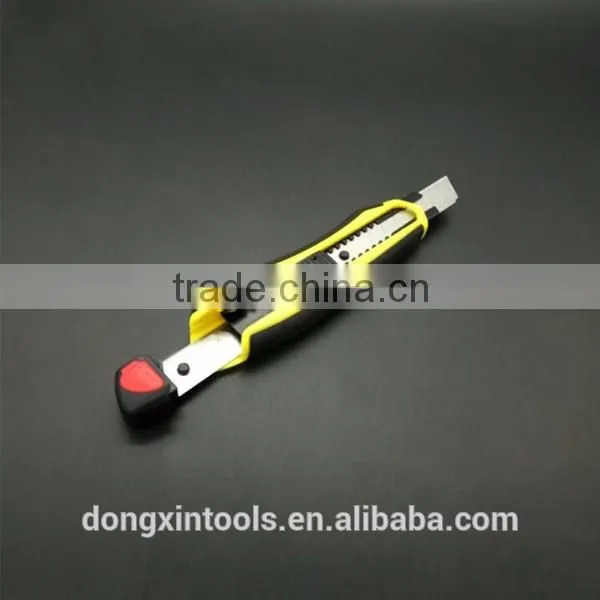 18mm double blades cutter tpr utility knife