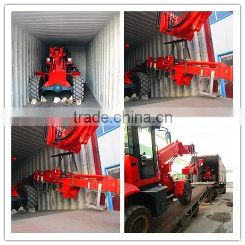 Solar pile driving Pile driving machine PD4000 Ground Screw Pile Driver