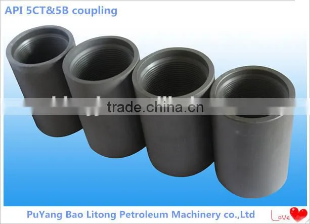Hot Sale for Canada! API 5CT 4-1/2" K55 sleeve oilfield coupling NUE/EUE