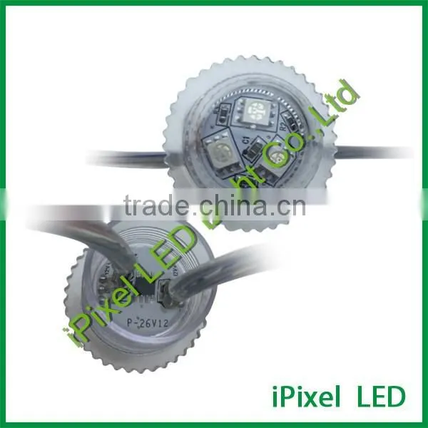26mm ucs1903 3leds DC12v transparencyshell point pixel LED