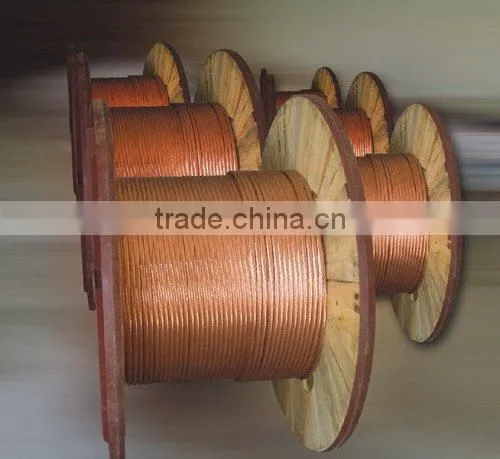 bare Stranded Copper Conductors Bare cca cable
