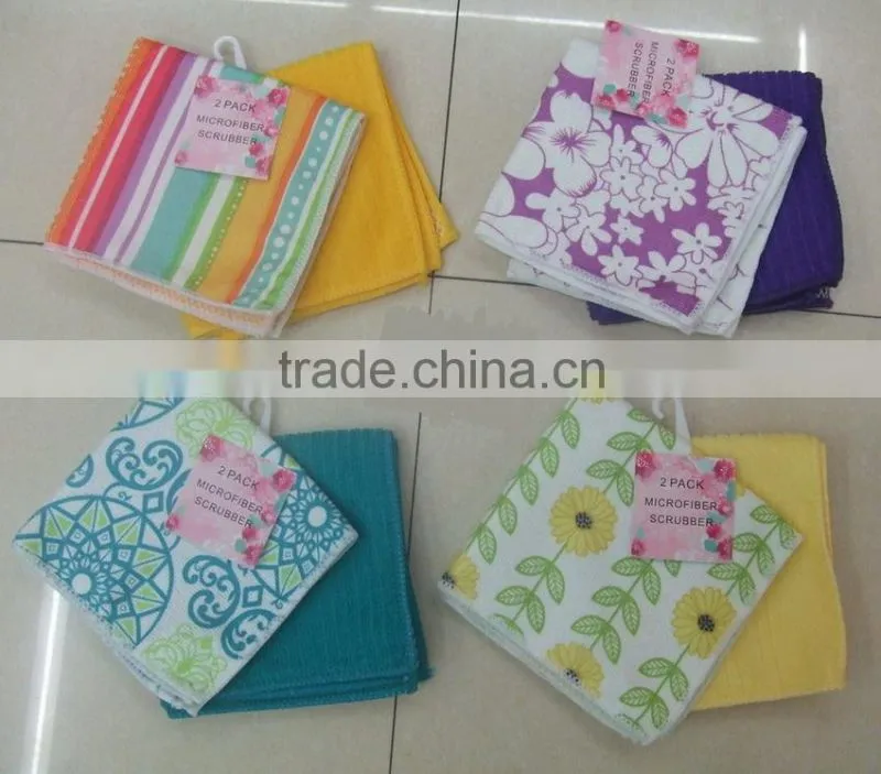 oringe color clean cloth towel plush microfiber towels